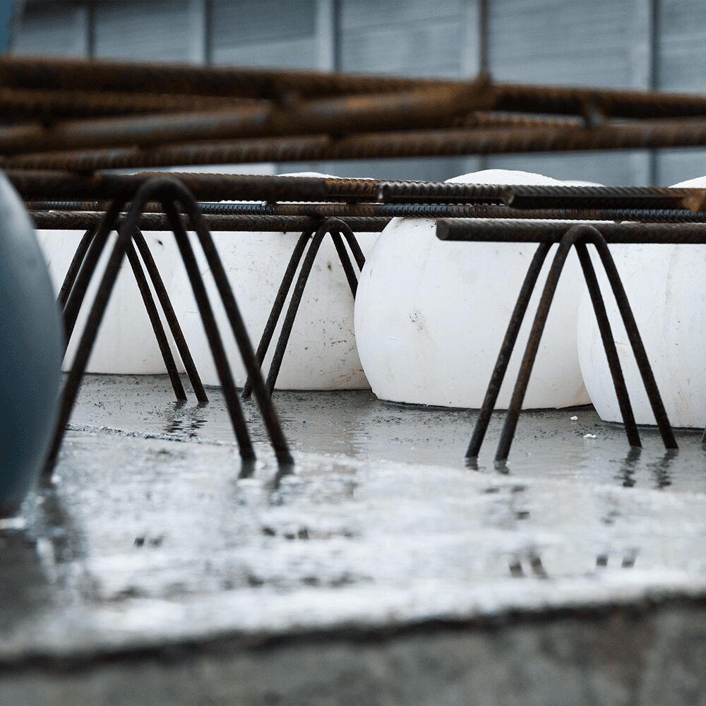 Forsteyptar kúluplötur steypa