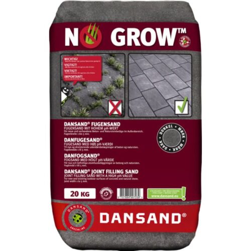 Dansand NO GROW fúgusandur í dökkum lit